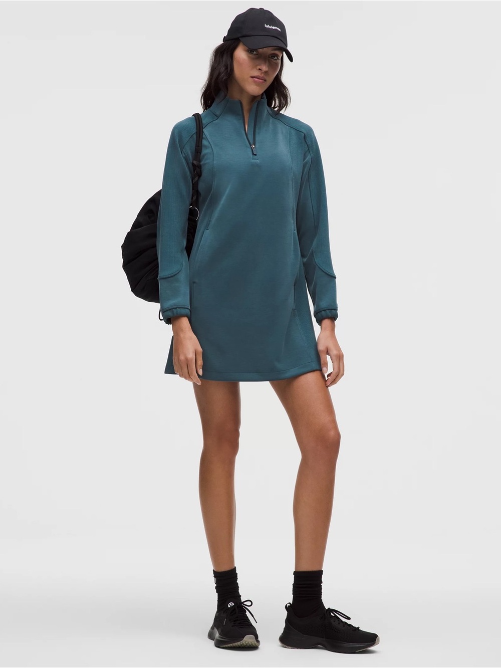 lululemon athletica - softstreme half zip Mini Dress